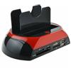 Z DOCKING STATION 2 HARD DISK 2.5 3.5 SATA IDE USB 2.0 3.0 E LETTORE HDD SD