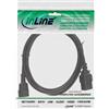 InLine Cavo adattatore di rete - IEC-60320 da C14 a C19 - max 10 A - 1 m