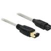 Delock Firewire-B 9p/6pin Stecker-Stecker