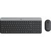 Logitech MK470 Kit Mouse e Tastiera Wireless per Windows, Ricevitore USB 2.4 GHz