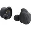 audio-technica Cuffie Audio-Technica - Wireless 12,8 g - Nere ATH-SPORT7TWBK
