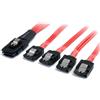 StarTech.com Cavo SAS Serial Attached SCSI 50 cm - SFF-8087 a 4 Latching SATA