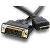 AG Neovo CB-01 1,8 m HDMI DVI-D Nero