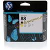 HP ORIGINALE TESTINA DI STAMPA HP 88 C9381A NERO GIALLO OfficeJet Pro L7875 K8600DN
