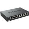 D-Link Switch 8 porte 10/100/100 Mbps Full Duplex Case in Metallo DGS-108