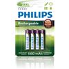 MediaMondo Philips Rechargeables Batteria R03B4RTU10/10