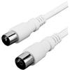 Televes Preisner TAK9025G Cavo coassiale bianco IEC IEC da 25 m (TAK9025G)