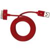 TECNOWARE MOBILE CABLE POWER ADAPTER SAMSUNG GALAXY TAB 100 CM RED COLOR FCM1629