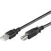 EWENT CAVO USB A/B M/M 18MT NERO PER STAMPANTI EW-UAB-018 EC1004