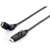 Equip 119363 cavo HDMI 3 m HDMI tipo A (Standard) Nero