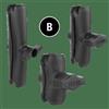 RAM Mounts RAM-B-201U-C kit di fissaggio (DBL Socket Arm B - Ball C Lenght - War