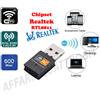 chiavetta wifi internet usb antenna wireless wi fi pc portatile 600mbps AC 5.8G
