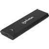 Manhattan 130530 contenitore di unit di archiviazione Box esterno SSD Nero M.2