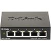 D-Link DGS-1100-05V2 switch di rete Gestito L2 Gigabit Ethernet (10/100/1000) Ne