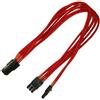 MediaMondo Nanoxia 6-Pin 8-Pin PCI-E, 30cm 0,3 m (Nanoxia - str?mforsyningsadapter - 8 p)