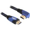 Delock Cavo Delock HDMI A maschio HDMI A maschio angolato 4K 1 m
