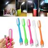 MINI LUCE LED USB FLESSIBILE LAMPADA LETTURA NOTTURNA NOTEBOOCK PC PORTATILE SC0