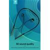 DEVIA Auricolari bluetooth 5.0 Sport Kintone EM036 voce e musica