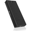 RaidSonic ICY BOX IB-1917M-C32a Box esterno SSD Nero M.2