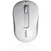 Rapoo M10 PLUS - Mouse - ottica - 3 pulsanti - senza fili - 2.4 GHz - bianco