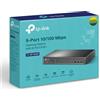 TP-Link Switch TP-Link TL-SF1009P 9 Porte 10/100 con 8 POE+ (65W)