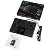 PERIXX PERIBOARD 510H Plus Tastiera USB Black spagnolo (Periboard 510 H Plus ES)