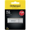 Intenso Alu Line USB Flash 128GB 2.0 Argento 3521496