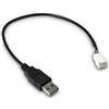 INTERTEC Inter-Tech 88885450 cavo USB 0,3 m USB A Nero (Inter-Tech Adapter USB AM auf 3Pi