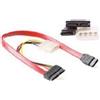 Act Micro Sata (6 + 7) Femmina - SATA (7) Femmina + 13,30 cm (5,25 ") maschio (4
