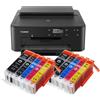Canon STAMPANTE CANON TS705a Wi-Fi Ethernet RETE LAN PGI580/CLI581 STAMPA DVD/CD