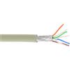 InLine Matassa Cavo Cat.6a S/FTP(PiMF) CU halogenfree grigio 100m