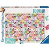 Ravensburger - Puzzle Squishmallows Challenge, 1000 Pezzi, Idea rega 5us1