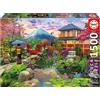 Educa - Giardino giapponese | Puzzle 1.500 pezzi per adulti da 14 an 05Mn