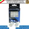 ESSELLEPARTS COPPIA FRECCE ANTERIORI LED AUDI A6 C7 con fari alogeni PY21W BAU15S CANBUS