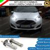 ELM KIT LED H1 FORD FIESTA MK6 RESTYLING CON FARO LENTICOLARE E DRL LED ABBAGLIANTE