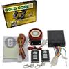 Gold Code KIT ANTIFURTO MOTO SCOOTER CON 2 TELECOMANDI CENTRALIZZATO SIRENA 125 dB ALLARME