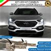 ELM KIT FULL LED HYUNDAI SANTA FE MK3 LED H7 6500K BIANCO XENON CANBUS 8000 LUMEN