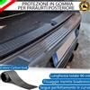 ESL PROTEZIONE CARBON PARAURTI POSTERIORE BAGAGLIAIO IN GOMMA PER TOYOTA YARIS