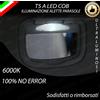 COPPIA LAMPADE PER ALETTE PARASOLE T5 A LED LANCIA DELTA MK2 6000K
