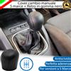 COVER POMELLO CAMBIO MANUALE 5 MARCE FORD KA MK3 NERO IN GOMMA ANTI SCIVOLO