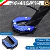 ESL PIASTRA DI ESTENSIONE CAVALLETTO LATERALE BLU MALAGUTI F12 PHANTOM 250 MAX