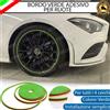 ELT CONTORNO VERDE BORDO CERCHI IN LEGA ADESIVO VOLKSWAGEN EOS FOX GOLF JETTA