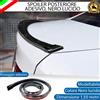 ESL SPOILER POSTERIORE ADESIVO PER LANCIA YPSILON MK3 NERO LUCIDO ALETTONE TETTO