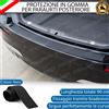 ESL PROTEZIONE NERA SOGLIA PARAURTI POSTERIORE BAGAGLIAIO IN GOMMA PER FORD FUSION