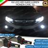 ELM KIT FULL LED HB3 ABBAGLIANTI HONDA CIVIC 10 6000K CANBUS 6400 LUMEN