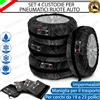 ESL SET 4 CUSTODIE BORSE PER PNEUMATICI PER SMART SMART 3 PER CERCHI DA 19" A 23"