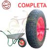 Ecovelò / Union RUOTA PIENA POLIURETANO / GONFIABILE + CAMERA GOMMA PNEUMATICO CARRELLO CARRIOLA