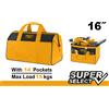 INGCO Borsa Portatrezzi INGCO 16" con Telaio rigido 42x23x26 (h) Carico massimo: 15 kg