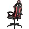 Qubick Sedia da Gaming per PC Reclinazione e Braccioli AC Milan SGPN0003