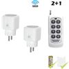 PRESA INTELLIGENTE WIFI CON INTERRUTTORE REMOTO SMART LIFE TUYA PLUG SHUKO TIMER